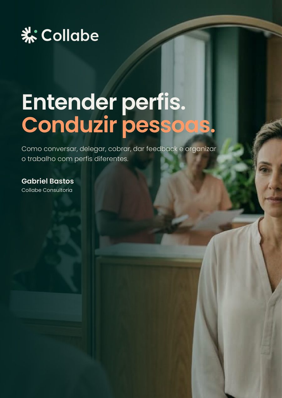 Capa de Entender perfis. Conduzir pessoas.